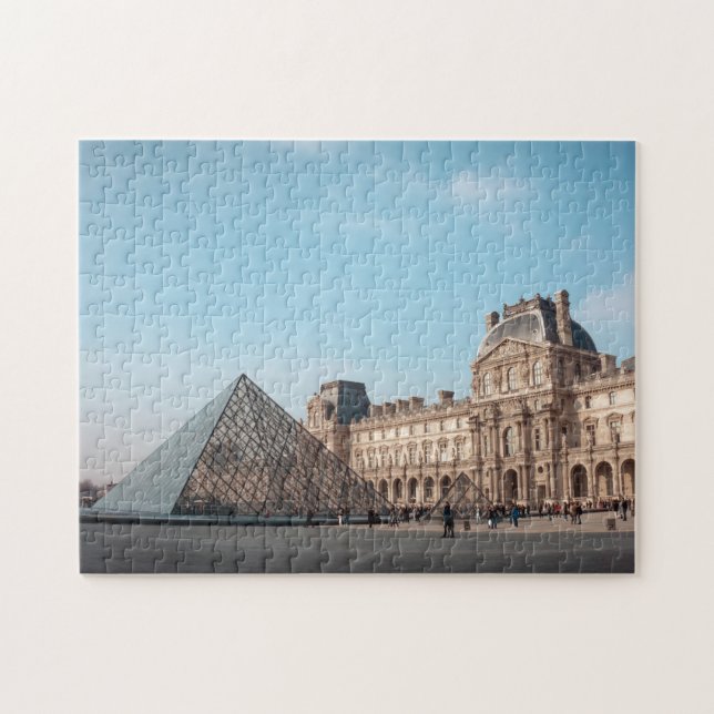 Puzzle Museo De Arte Del Louvre | Paisaje de París (Horizontal)