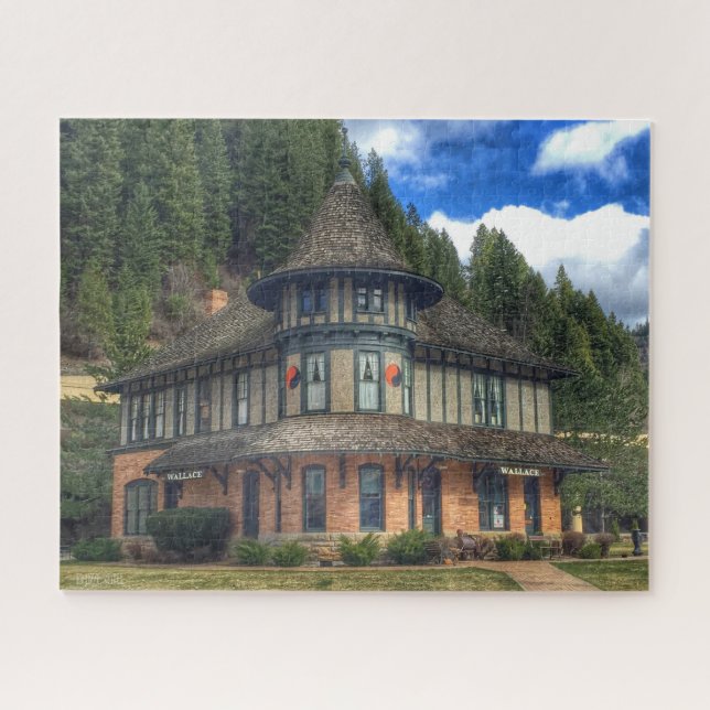 Puzzle Museo Depot en Wallace Idaho (Horizontal)