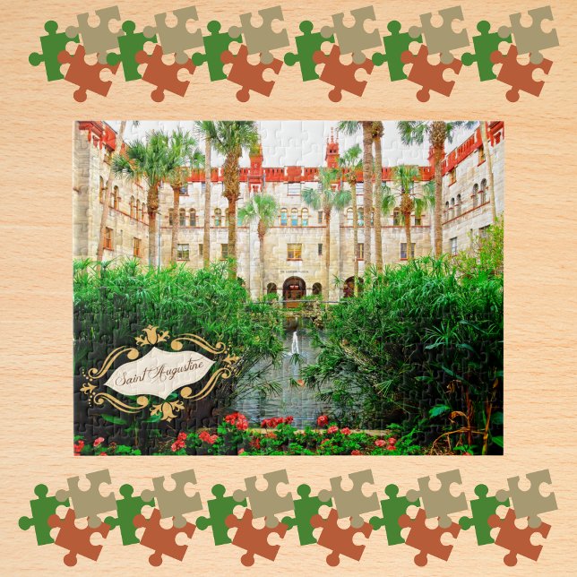 Puzzle Museo y Jardines de Saint Augustine Florida (Subido por el creador)