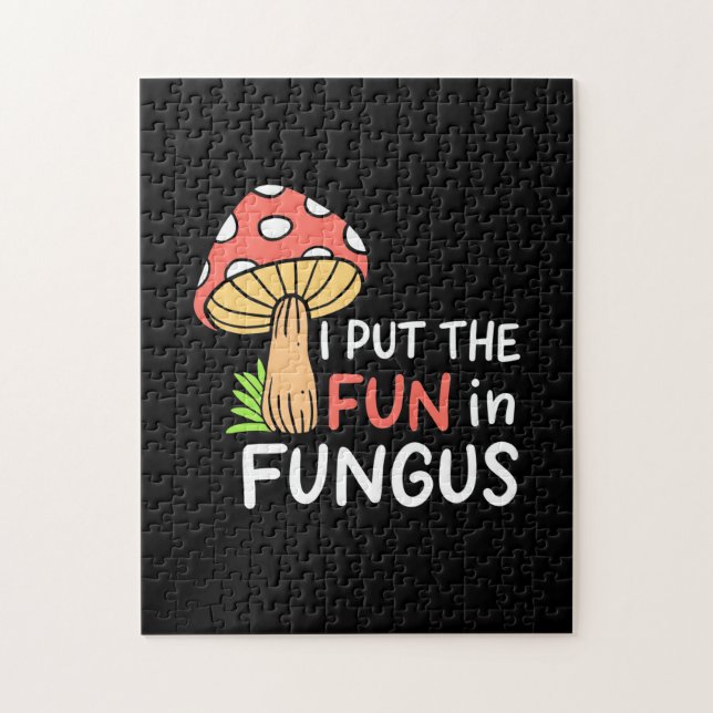 Puzzle Mushroom Lo Puse En Fungus (Vertical)