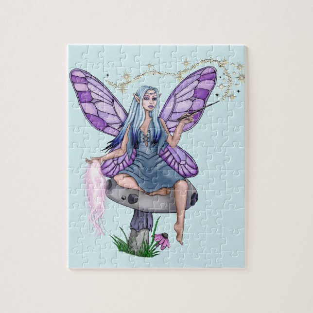 Puzzle Mushroom Magic Fairy (Vertical)