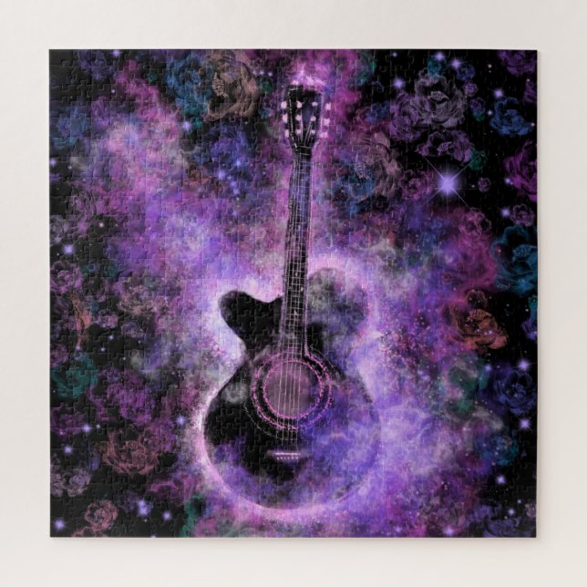 Puzzle Música de guitarra romántica - Magia (Vertical)