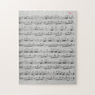 Puzzle Música de hoja