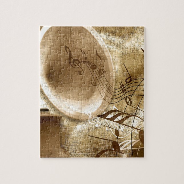 Puzzle Música vintage (Vertical)