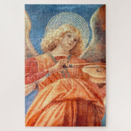 Puzzle Musical angel playing the violin fresco