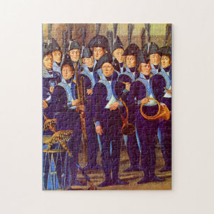 Puzzle músicos militares europeos alrededor de 1800