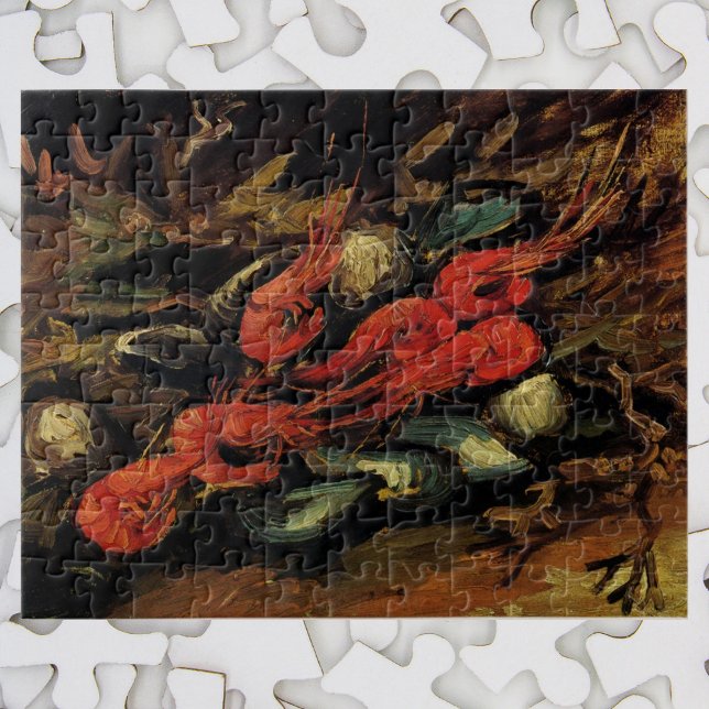 Puzzle Muslos y camarones por Vincent van Gogh (Subido por el creador)