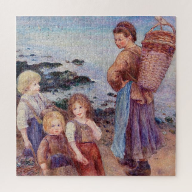 Puzzle Mussel-Fisher por pintura impresionista de Renoir