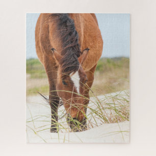 Puzzle Mustangs salvajes o caballos banqueros