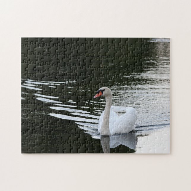 Puzzle Mute Swan (Horizontal)