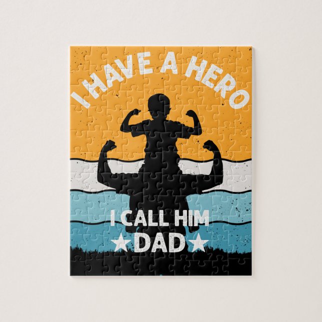 PUZZLE MY FATHER IS A HERO (Vertical)