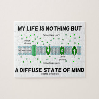 Puzzle My Life Is Nothing But A Diffuse State Of Mind