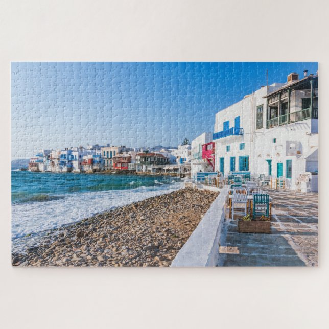 Puzzle Mykonos, Grecia (Horizontal)