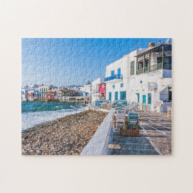 Puzzle Mykonos, Grecia (Horizontal)