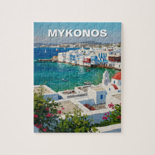 Puzzle Mykonos Grecia Islas griegas Pequeña Venecia