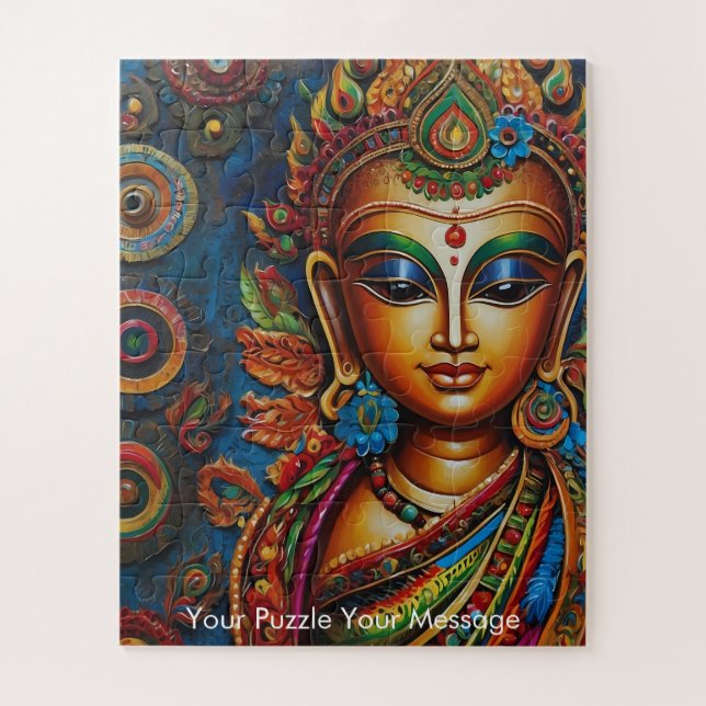 Puzzle Mystic Boho Buddha Mandala (Vertical)