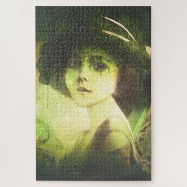 Puzzle Mystic Willow Tree Fantasy Art (Vertical)