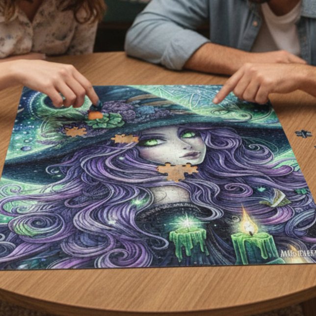 Puzzle Mystical Celestial Witch (Subido por el creador)