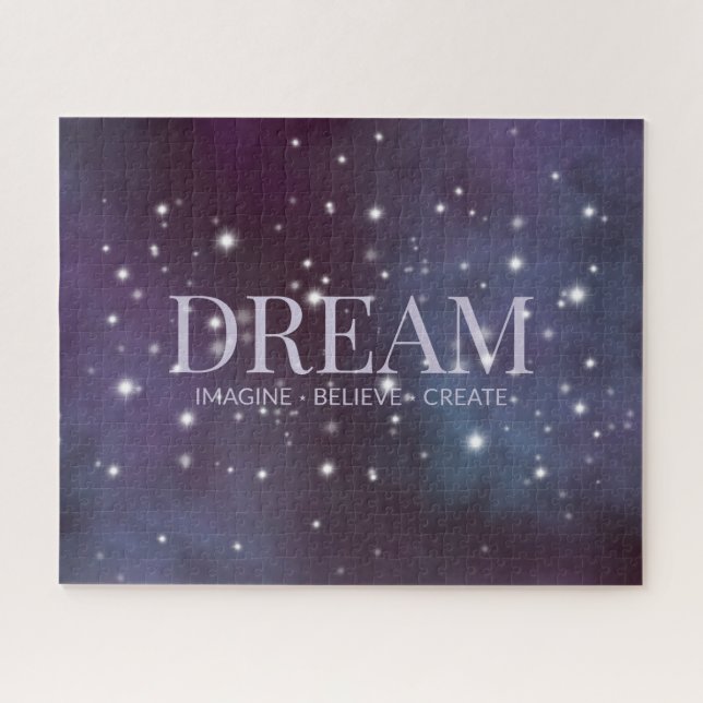 Puzzle Mystical Dream Dusty Violet (Horizontal)