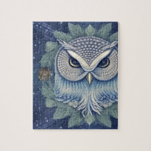 Puzzle Mystical Fantasy Forest Owl