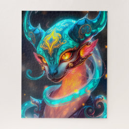 Puzzle Mystical Turquoise Ethereal Creature 