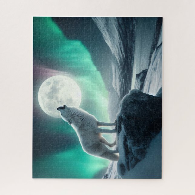 Puzzle Mystical Wolf (Vertical)