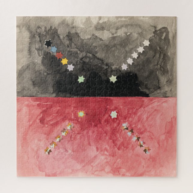 Puzzle Nº A (Serie Átomo) | Hilma af Klint | (Vertical)