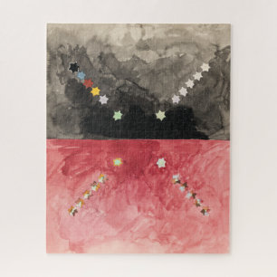 Puzzle N.º A (Serie del átomo) Hilma af Klint