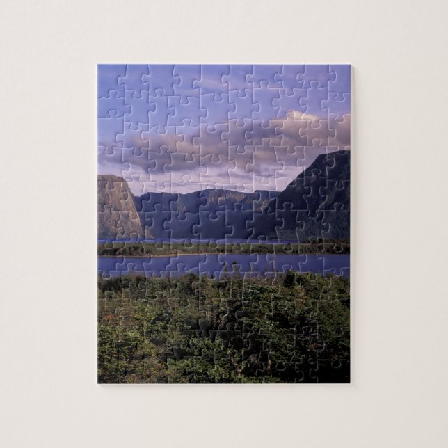Puzzle N.A., Canadá, Terranova, Gros Morne Nacional 2 (Vertical)