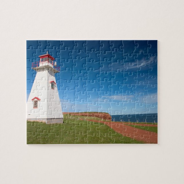 Puzzle NA, Canadá, Isla Príncipe Eduardo. Cabo Tryon (Horizontal)