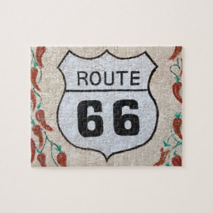Puzzle NA, EE. UU., Arizona, Holbrook señal de calle Rout