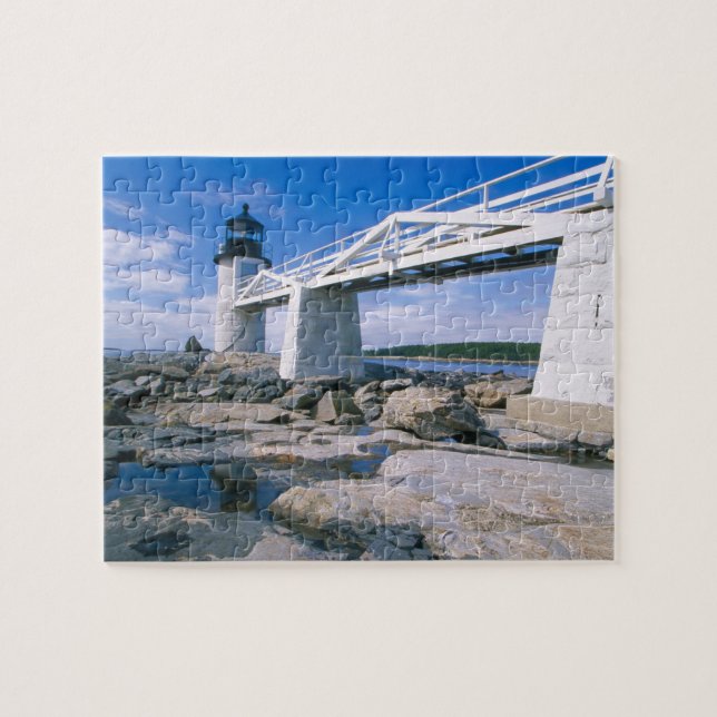 Puzzle NA, EE. UU., Maine, Port Clyde.  Marshall Point (Horizontal)