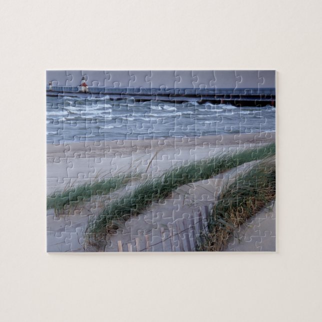 Puzzle NA, EE.UU., Michigan, Berrien County, St. Joseph, (Horizontal)