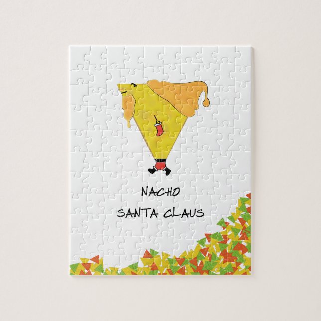 Puzzle Nacho Santa con chile (Vertical)