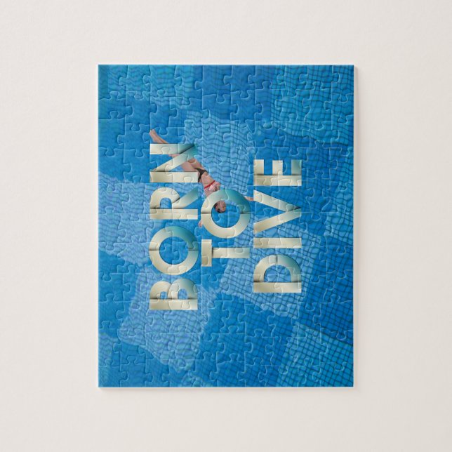 PUZZLE NACIDA PARA BUCEAR (Vertical)
