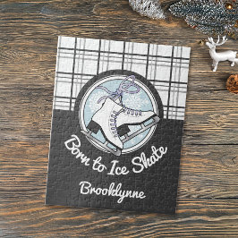 Puzzle Nacido para patinar sobre el hielo - Patinaje sobr