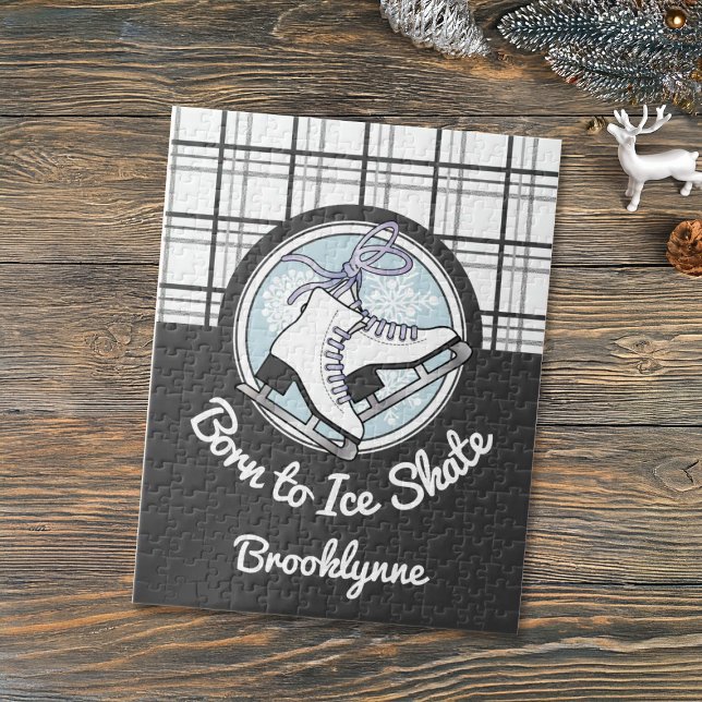 Puzzle Nacido para patinar sobre el hielo - Patinaje sobr (Subido por el creador)