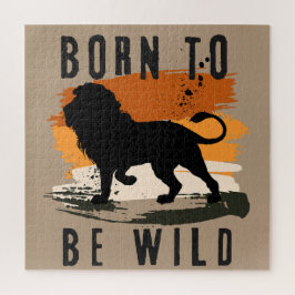 Puzzle Nacido para ser salvaje animal león