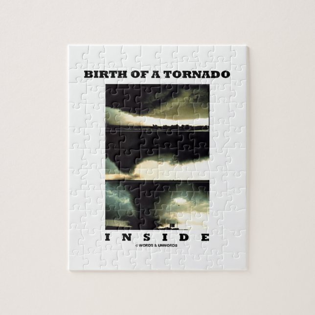 Puzzle Nacimiento de un interior del tornado (Vertical)