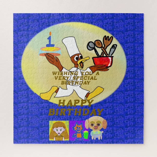 Puzzle Nacimiento Espacial Geométrico (Vertical)