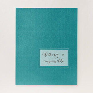 Puzzle Nada Es Imposible: Sage Green 006