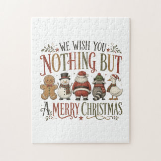 Puzzle Nada más que una feliz Navidad