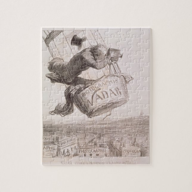 Puzzle Nadar (1820-1910) que eleva fotografía al hei (Vertical)
