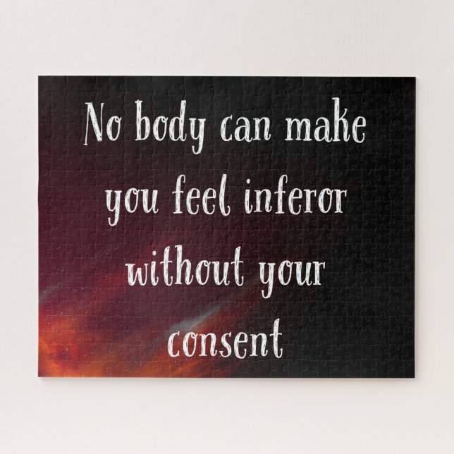 Puzzle Nadie puede hacerte sentir infiel (Horizontal)