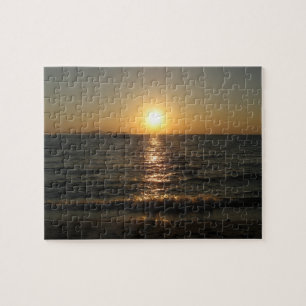 Puzzle Naklua Beach Sunset .. Pattaya, Chonburi, Tailandi
