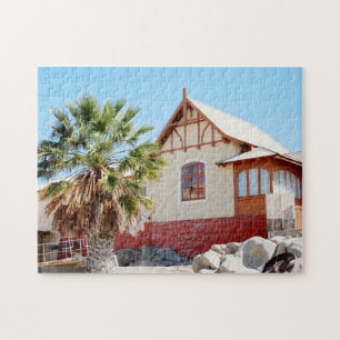 Puzzle Namibia Lüderitz Arquitectura Casa Palm Tree