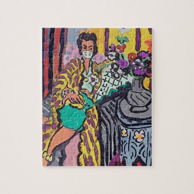 Puzzle Nancy En Máscara (Vertical)