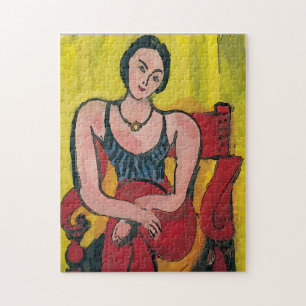 Puzzle Nancy en silla roja 2