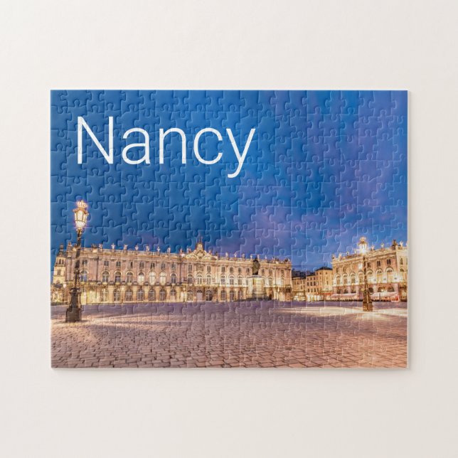 Puzzle Nancy Place Stanislas Grand Est France Sunset (Horizontal)