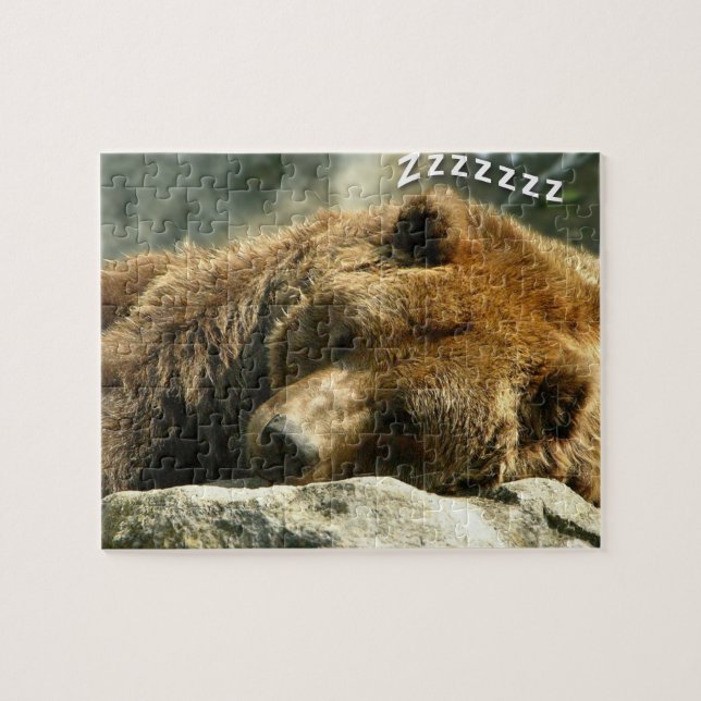 Puzzle Nap Time Bear (Horizontal)